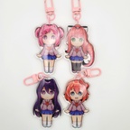 Heartbeat Book Club Charms