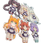 Neko Maid Charms