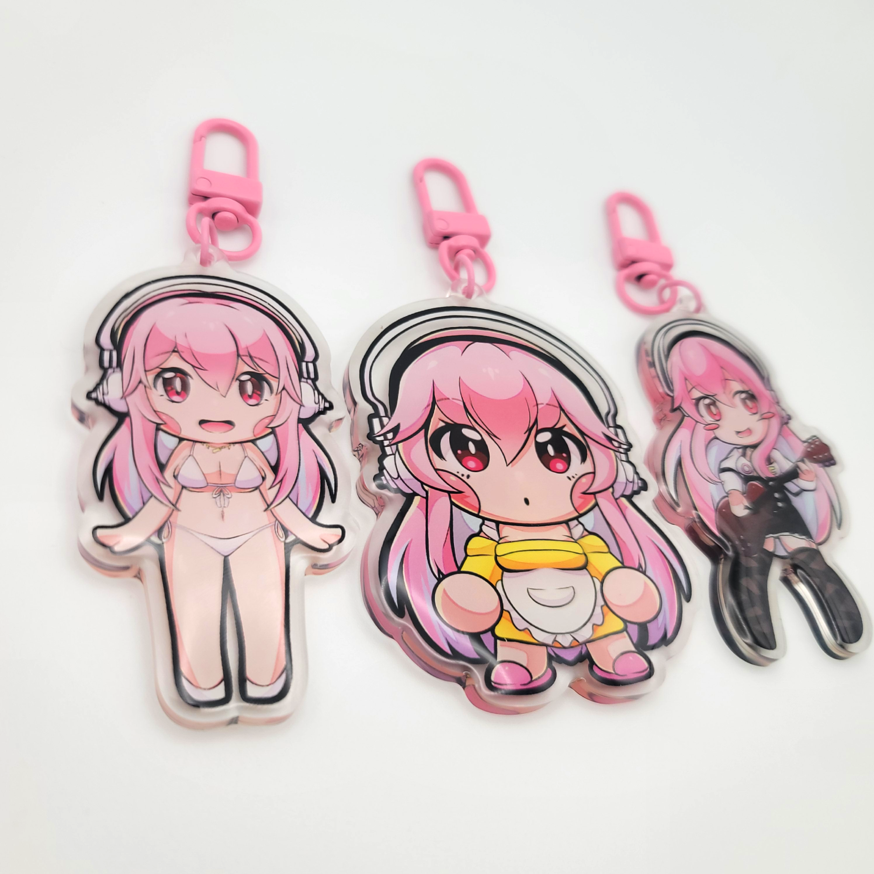 Super Sonico Charms
