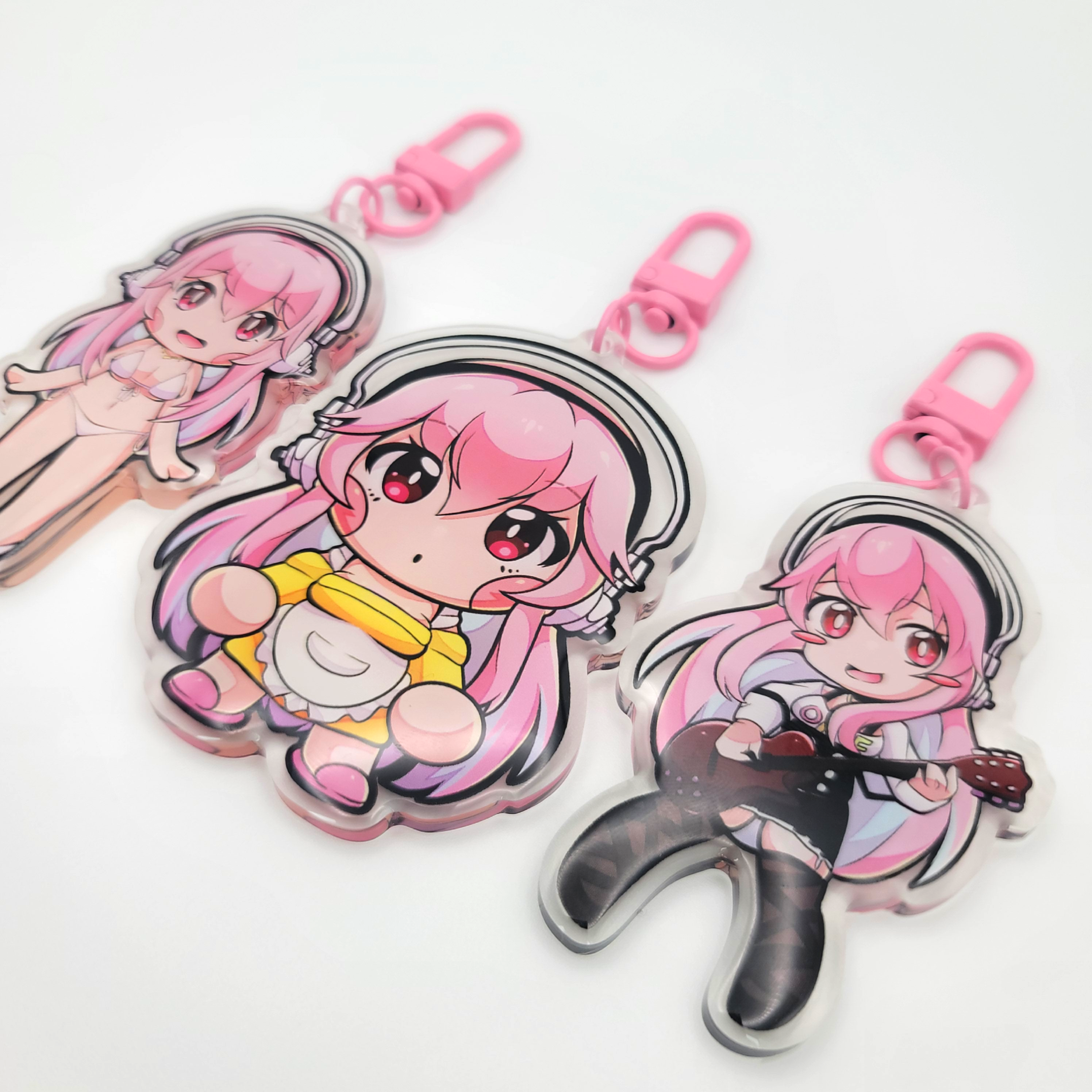 Super Sonico Charms