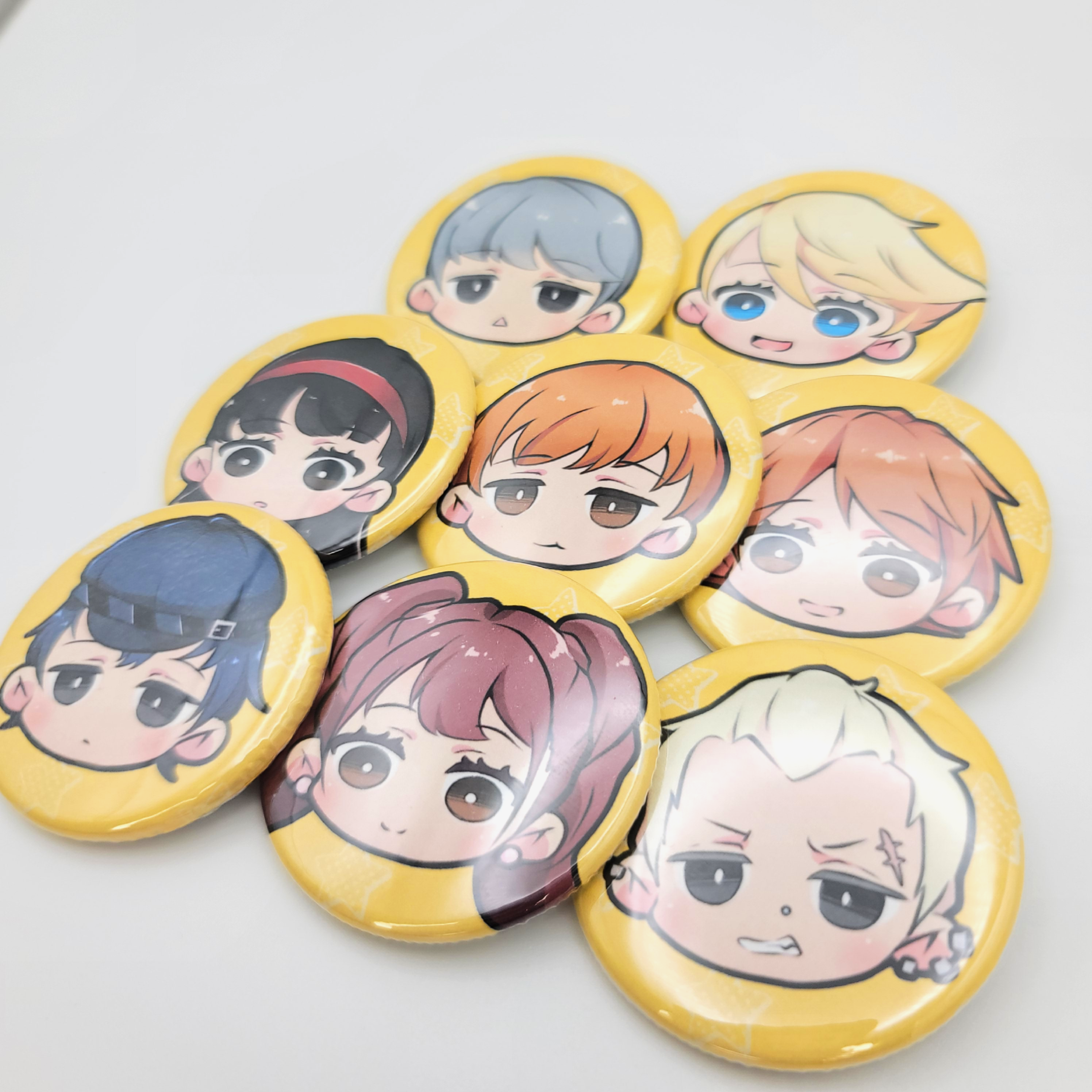 Persona 4 (1.75") Buttons