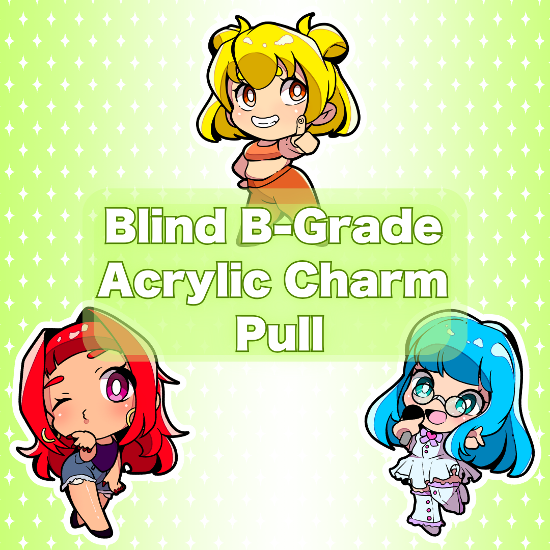 Blind B-Grade Acrylic Charm Pull (Random)
