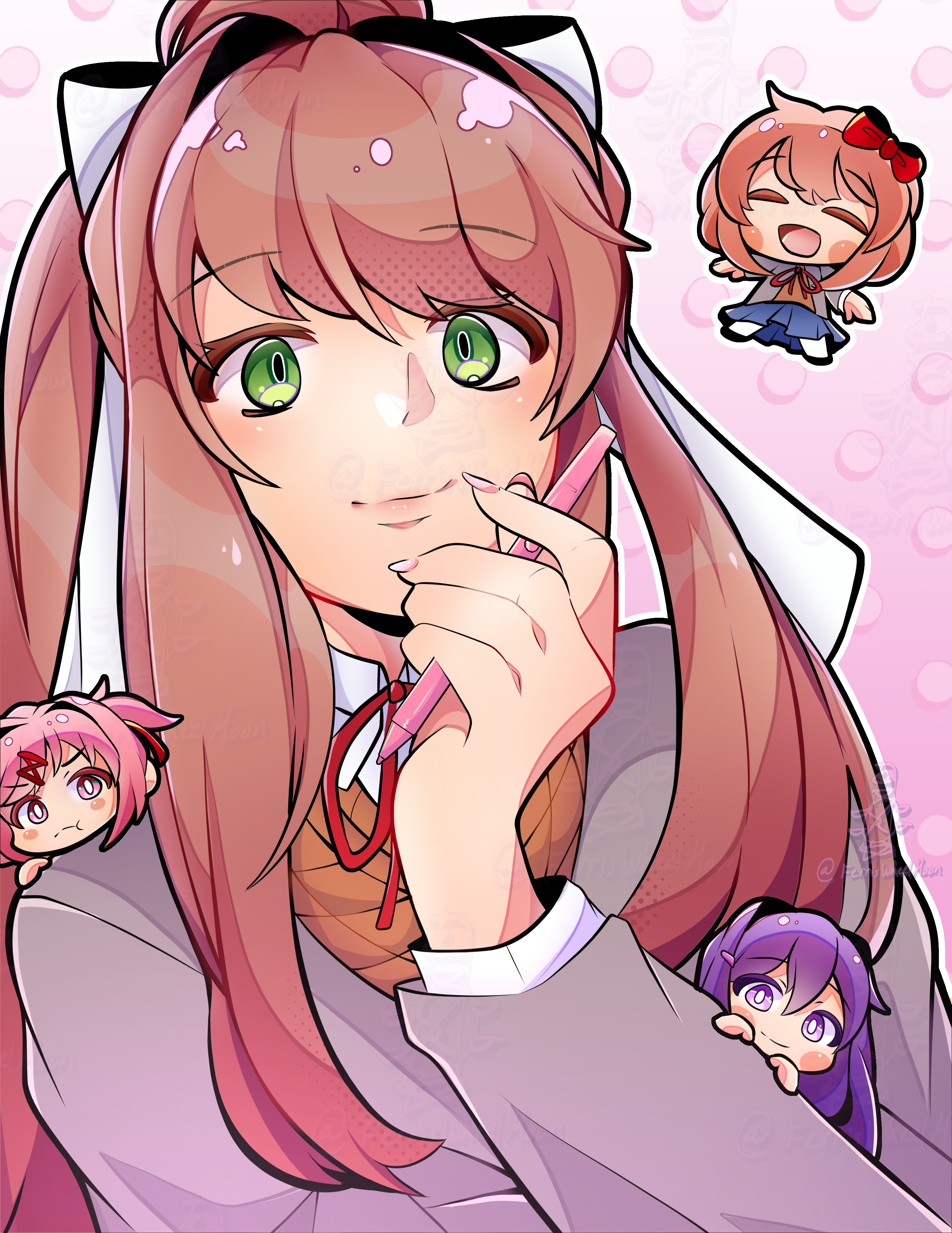 Doki Doki Literature Club Print (Ver.1)
