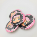Dramatic Death  (1.75") Buttons