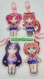 Heartbeat Book Club Charms