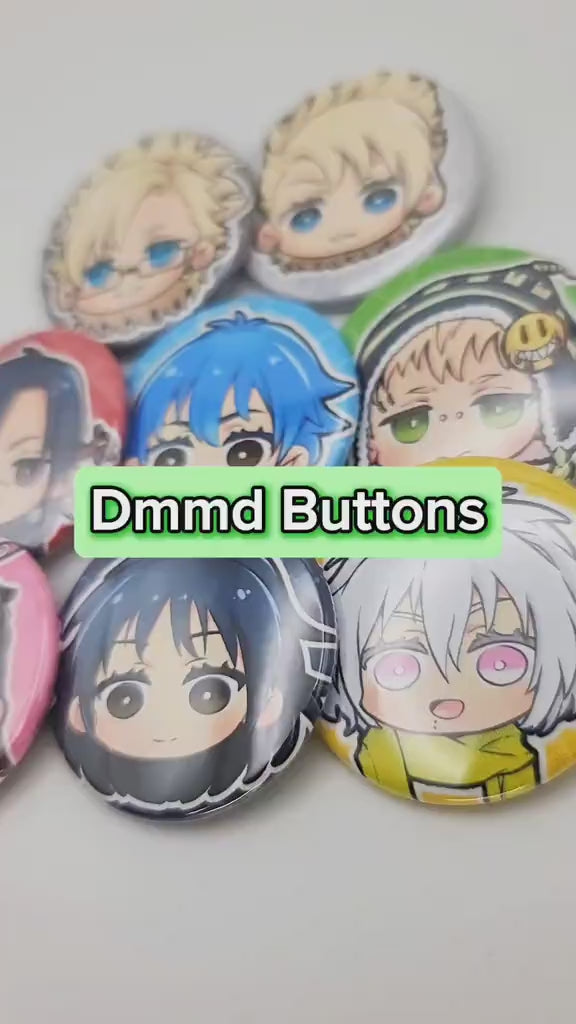 Dramatic Death  (1.75") Buttons
