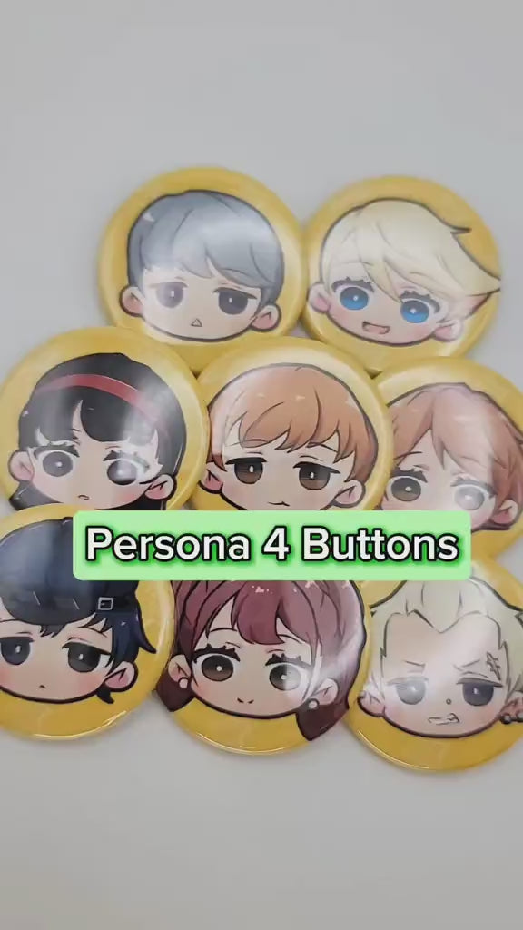 Persona 4 (1.75") Buttons