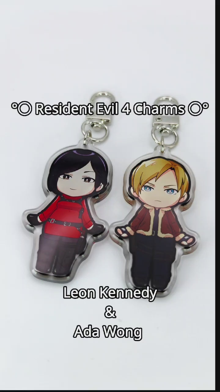 Resident Evil 4  Leon & Ada Charms