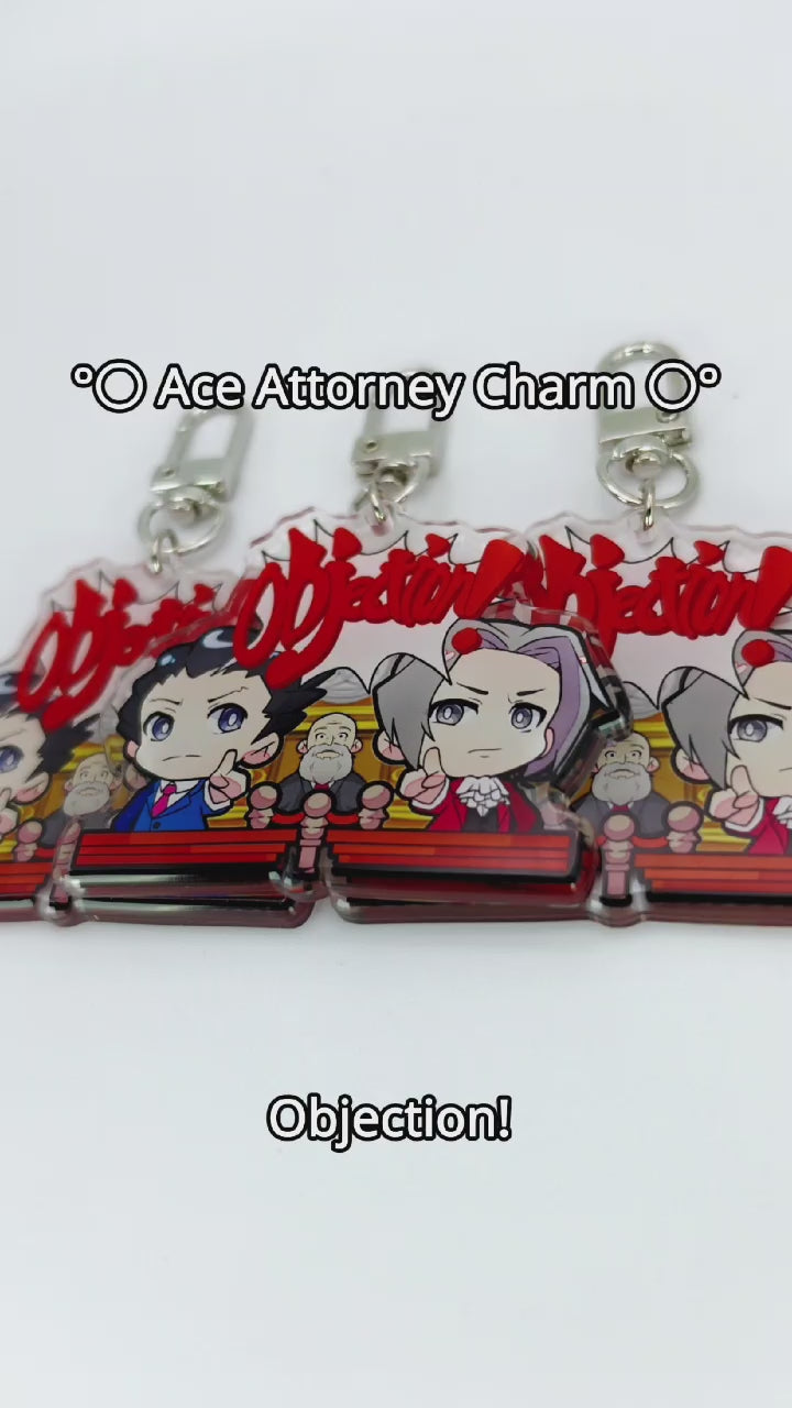 Ace Attorney Objection! Charm
